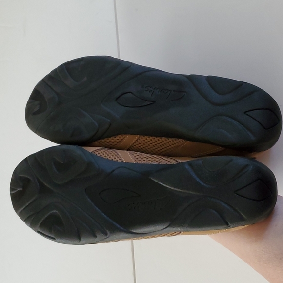 Clarks Light Brown Leather Mesh Walking Shoes Size 10M NWOT'S - Picture 7 of 7